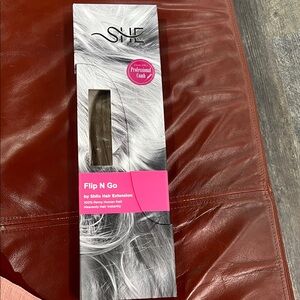 Shi by JOURNEYS Flip N Go Hair Extension - Brown